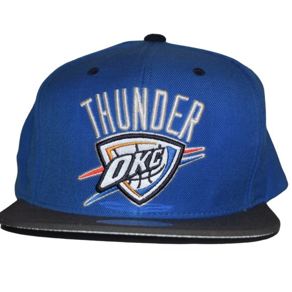 OKC Thunder Mitchell & Ness Snapback Hat - Picture 1 of 7